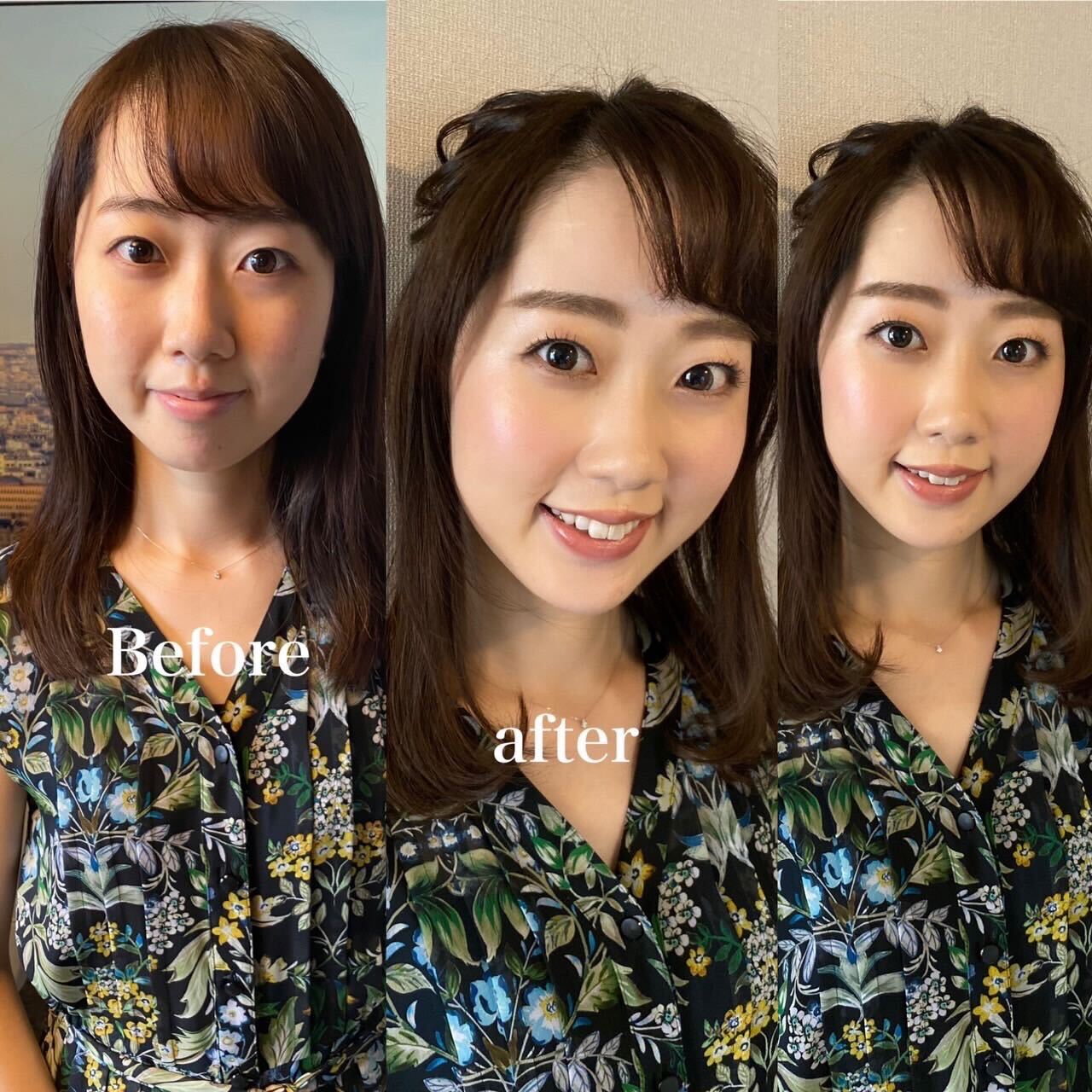 メイクレッスンBefore After1